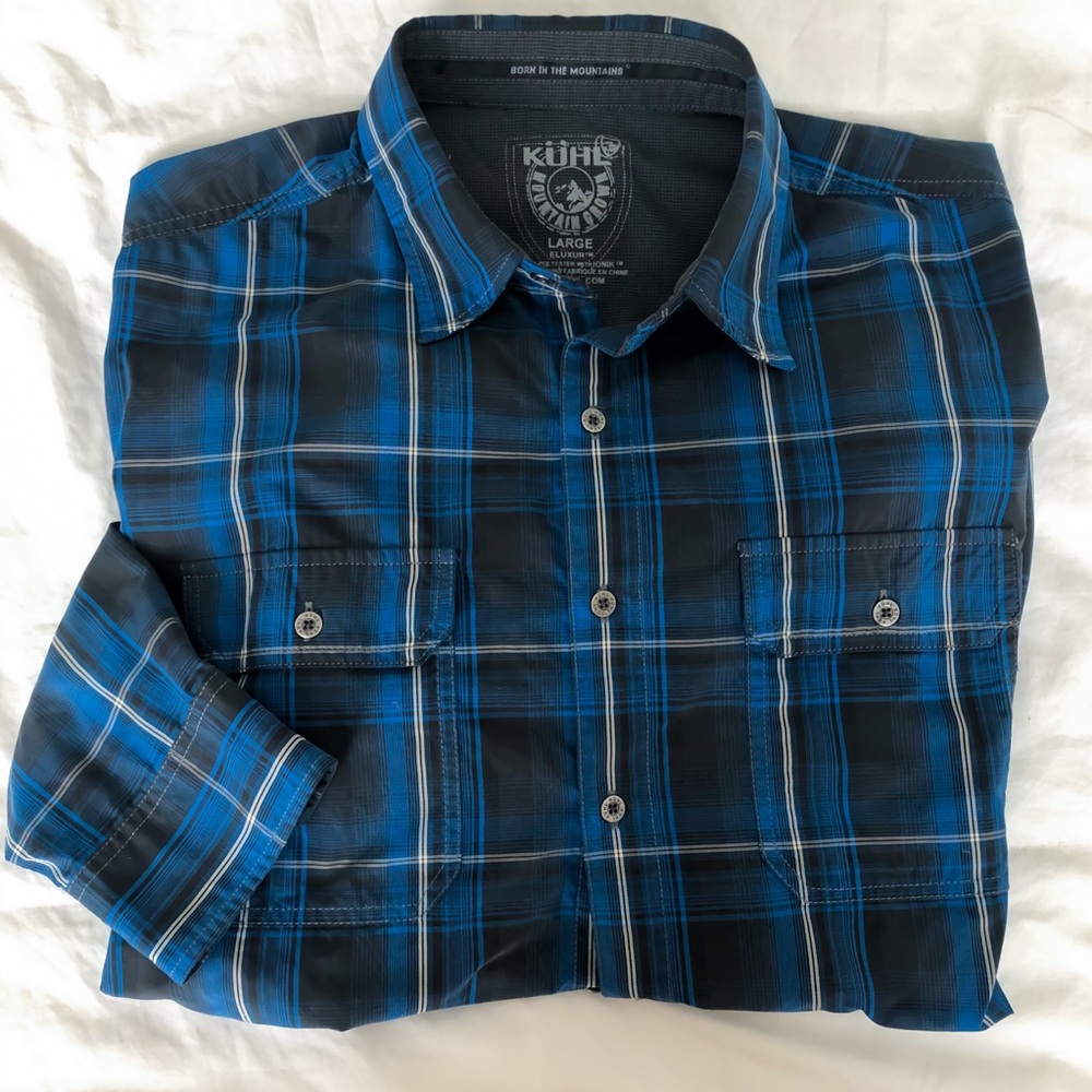 Men’s Outdoor Button Up Long Sleeve Shirt